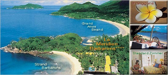 Le Meridien Barbarons****, Mahé