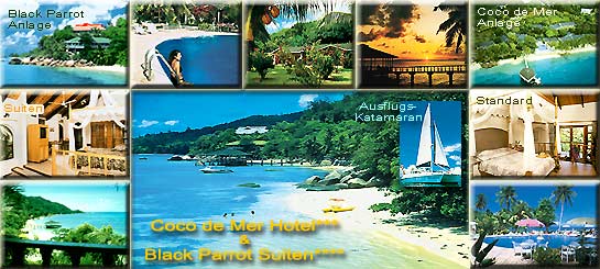 Coco de Mer Hotl*** & Black Parrot Suite****, Praslin
